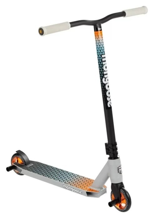 Трюковий самокат Mongoose Rise 110 Elite Freestyle Grey, укр, укр