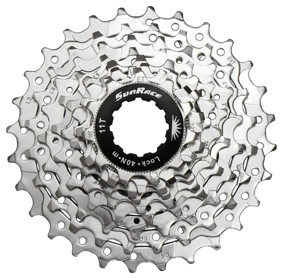 Касета 9-k 11-28T SUN RACE R91 шосейна, Nickel (CAS-87-10)