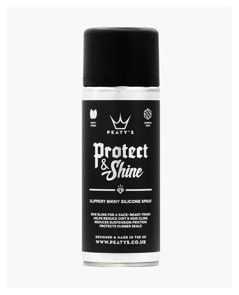 Спрей для захисту та блиску Peaty's Protect & Shine Silicone Spray, 400ml (SPT_PA4-PAS-12)