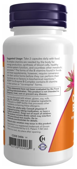 Co-Enzyme B-Complex - 60 vcaps