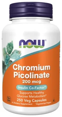 Chromium Picolinate 200 mcg - 250 caps