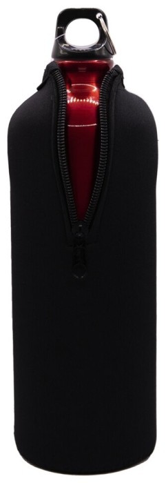 Бутылка Tramp в неопреновом чехле red 1л TRC-032