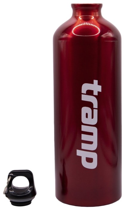 Бутылка Tramp в неопреновом чехле red 1л TRC-032