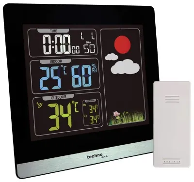 Метеостанция Technoline WS6448 Black (WS6448)