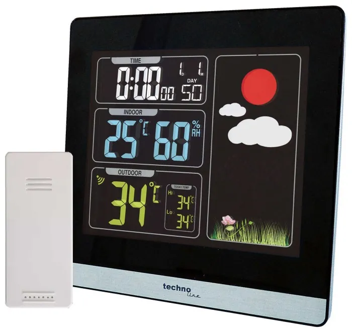 Метеостанция Technoline WS6448 Black (WS6448)