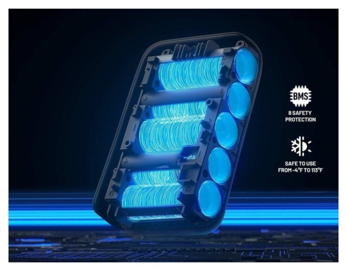 УМБ Litheli Power Bank SE 10000 mAh, 45 W, 2А, Fast Charge (U20BY10-0U000)