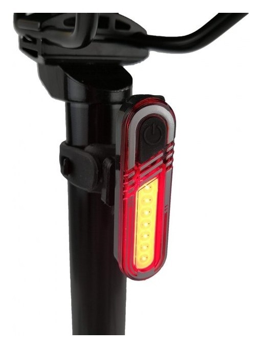 Ліхтар ROU задн. HJ-040 60 lumen, Li-ion 3.7V 330mAh, USB, вологозахисний, укр, укр