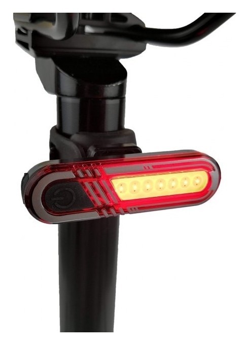 Ліхтар ROU задн. HJ-040 60 lumen, Li-ion 3.7V 330mAh, USB, вологозахисний, укр, укр