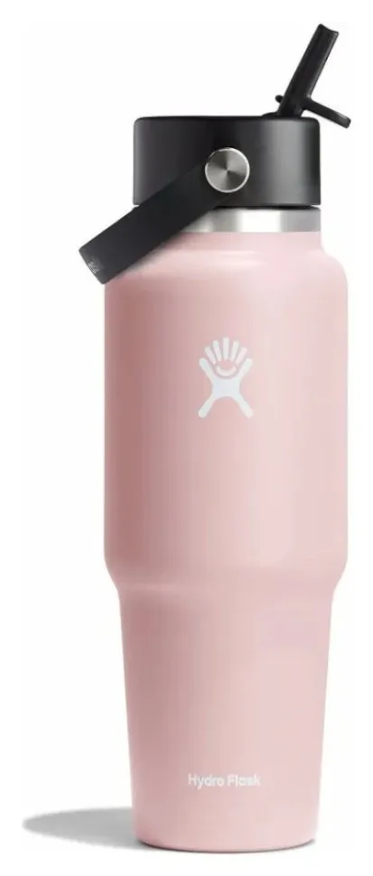 Термопляшка Hydro Flask 950 ml Wide Flex Straw Cap (2 white)