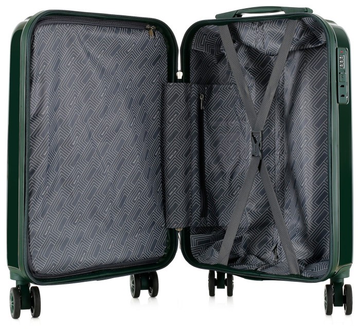 Валіза Semi Line 20" (S) Dark Green (T5948-1)