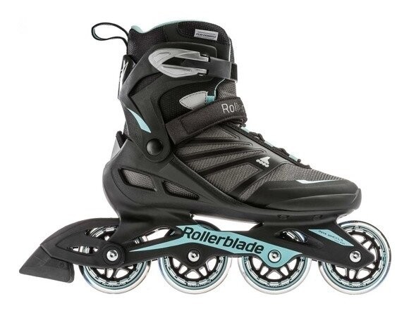 Ролики Rollerblade Zetrablade для женщин black-light blue