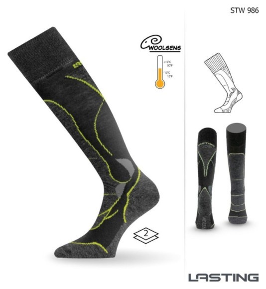 Шкарпетки Lasting STW, укр
