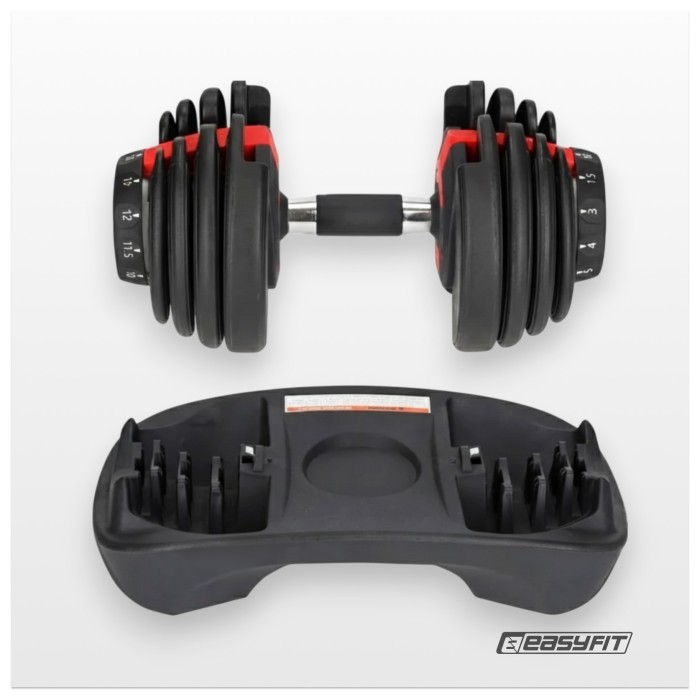 Гантель наборный EasyFit UniWeight 1,5–16 кг