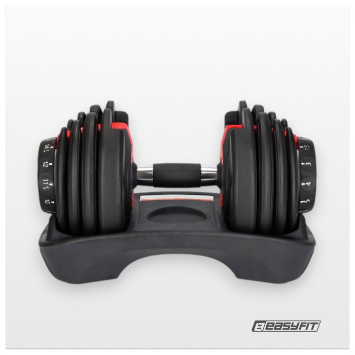 Гантель наборный EasyFit UniWeight 1,5–16 кг