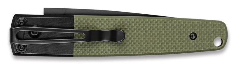 Ніж складаний Ganzo G721B-GR зелений, чорний клинок