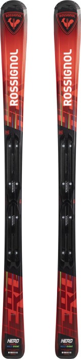 Лыжи горные ROSSIGNOL (RANJY03) HERO JR 130-150 + крепеж (FCJD050) XPJR7 2026