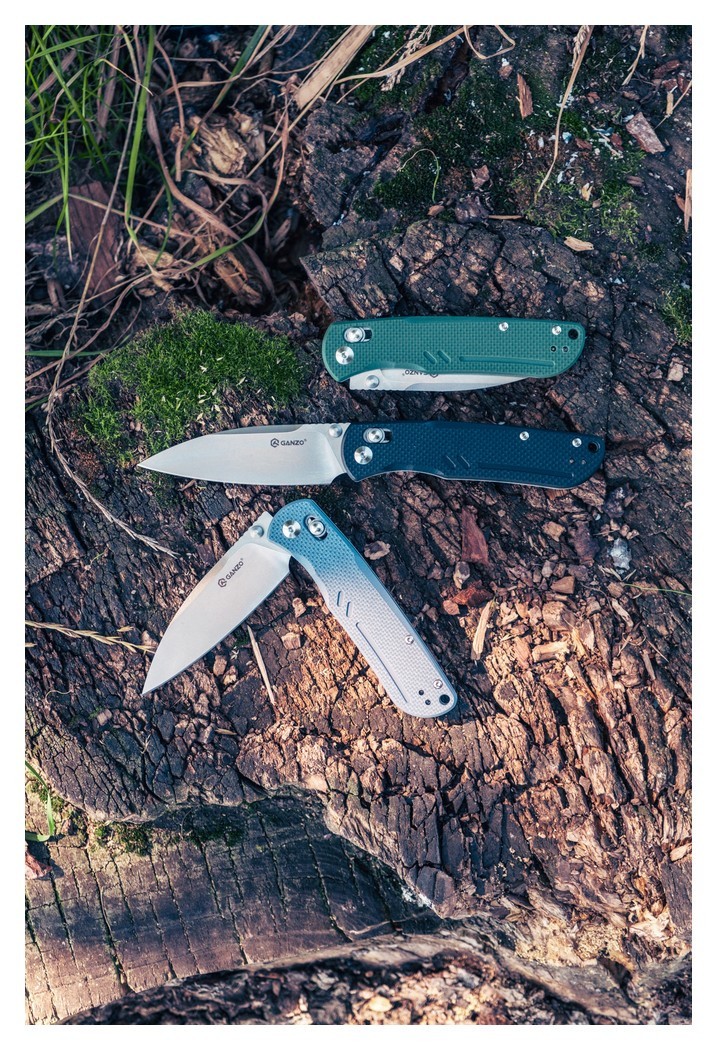 Нож складной Ganzo G771-BK черный