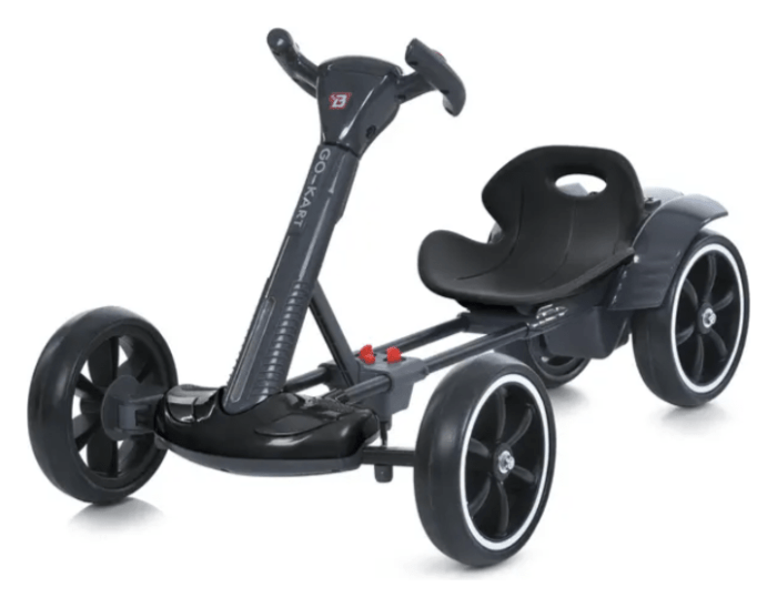 Дитячий електрокар GO KART F1 black (Чорний)