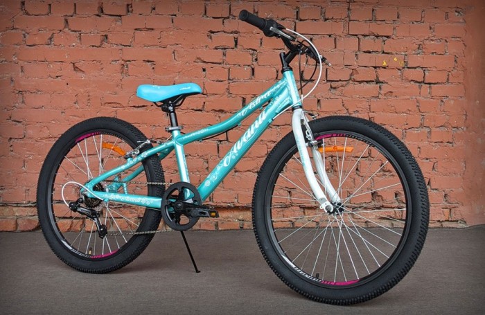 Велосипед підлітковий 24" Avanti Astra Light Blue для дівчаток (2024)