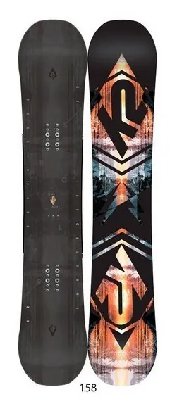 Сноуборд K2 SUBCULTURE 158 Black/brown/multicolor (11A0015) (158 см black, brown, multicolor)