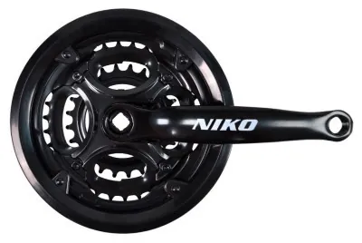 Шатун NICO 42x34x24Tx152мм черный. NSS-3001
