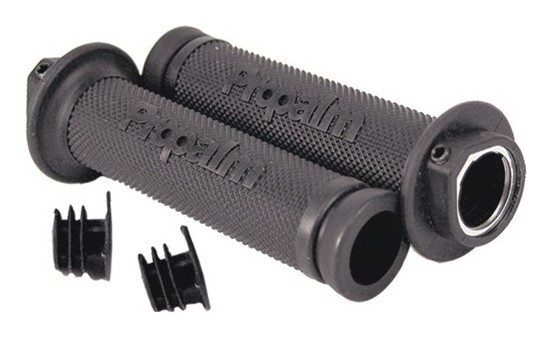 Грипси для велосипеда Cycledesign LOCK 135 мм Black/grey (GP0921), укр, укр