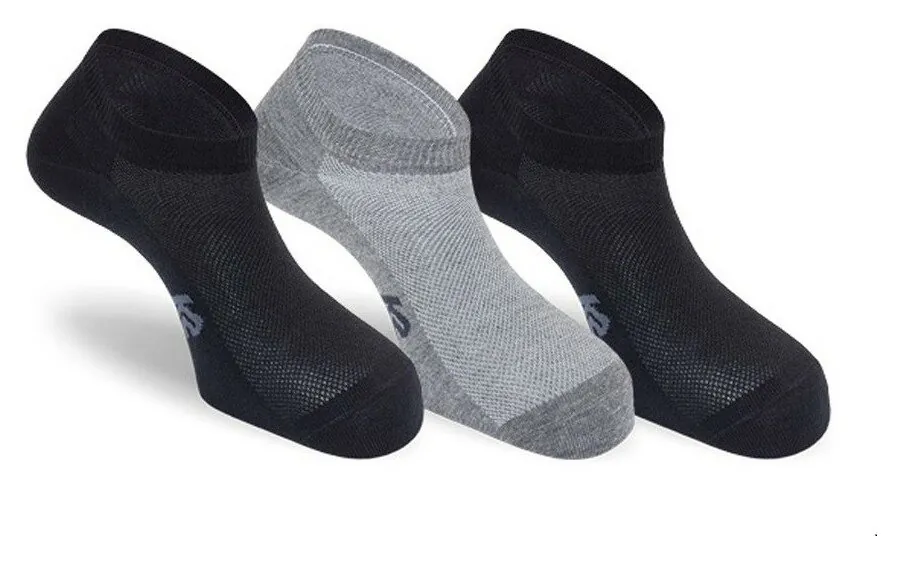 Носки для туризму K2 MULTISPORT LOW CUT 3 PACK 39-42 Black + white/grey + black (14358) (39-42 black, grey, white)