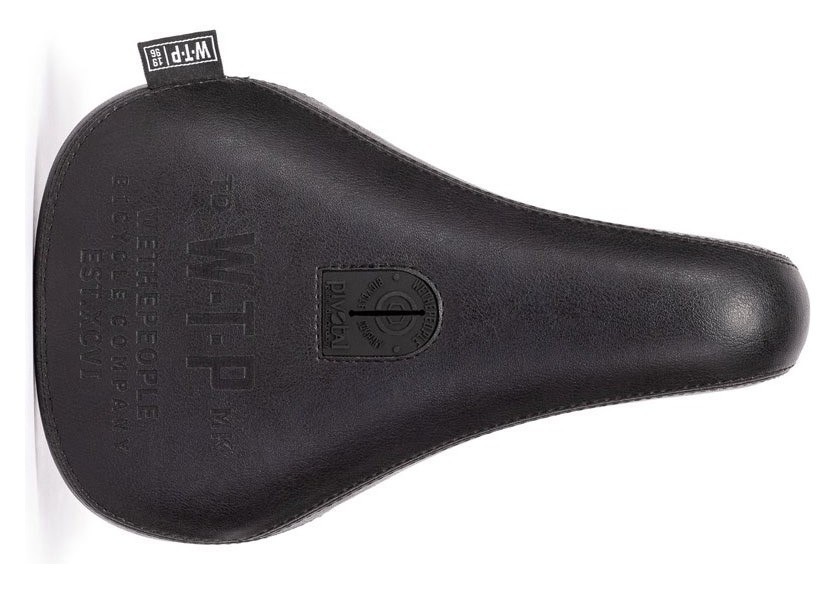 Сідло для велосипеда WeThePeople TEAM PIVOTAL FAT Black leather (07001010120), укр, укр