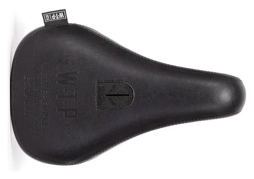 Сідло для велосипеда WeThePeople TEAM PIVOTAL FAT Black leather (07001010120) (Чорний)