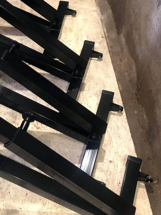 Скамейка для жима профессиональная RN-Sport black rock