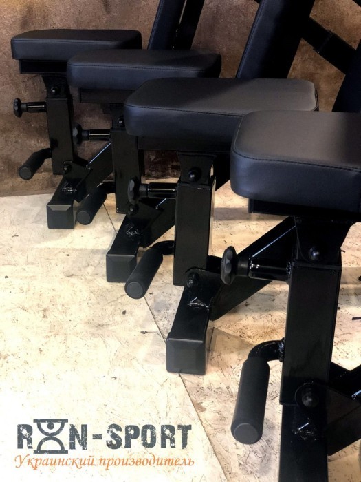 Скамейка для жима профессиональная RN-Sport black rock