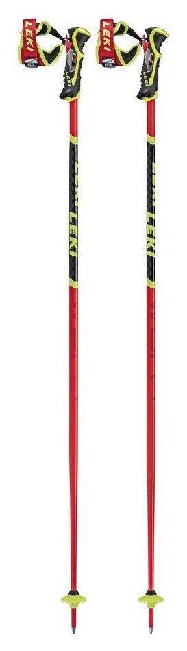 Палки для горных лыж Leki WCR TBS SL 3D 115см Fluorescent red/black/neon yellow (65067751-WRH)