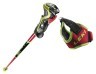 Палки для горных лыж Leki WCR TBS SL 3D 115см Fluorescent red/black/neon yellow (65067751-WRH) Фото - 1