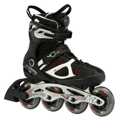 Роликовые коньки для взрослых K2 VO2 MAX BOA M 42.5 (9.5US) 275мм Black/white (3030032) O