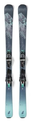 Лежи горные комплект Nordica WILD BELLE DC 84 W+TP2LT11 FDT 150см Black/teal (0A1264OC) WRH