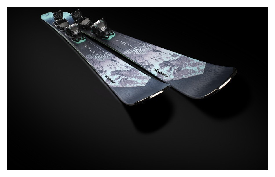 Лежи горные комплект Nordica WILD BELLE DC 84 W+TP2LT11 FDT 150см Black/teal (0A1264OC) WRH