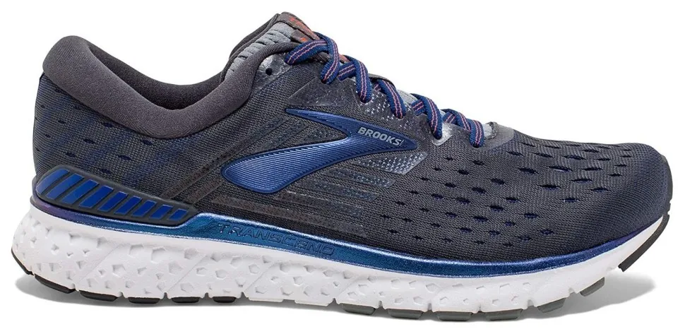 Кросівки чоловічі Brooks TRANSCEND 6 M 41 (8.0US) Ebony/blue/mandarin (1102991D092) (310мм ebony/blue/mandarin)