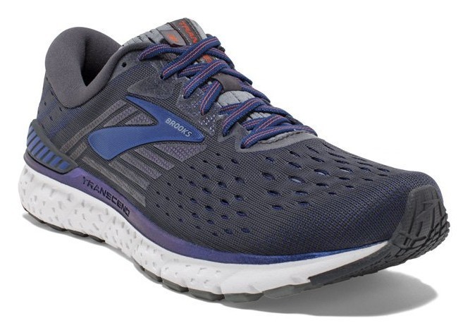 Кроссовки мужские Brooks TRANSCEND 6 M 41 (8.0US) Ebony/blue/mandarin (1102991D092)