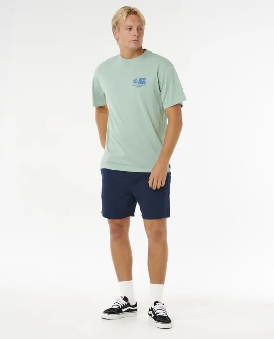 Футболка Rip Curl ( 0XPMTE ) PACIFIC RINSE GLASS OFF TEE 2026