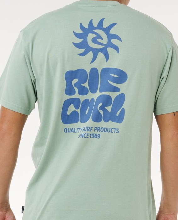 Футболка Rip Curl ( 0XPMTE ) PACIFIC RINSE GLASS OFF TEE 2026