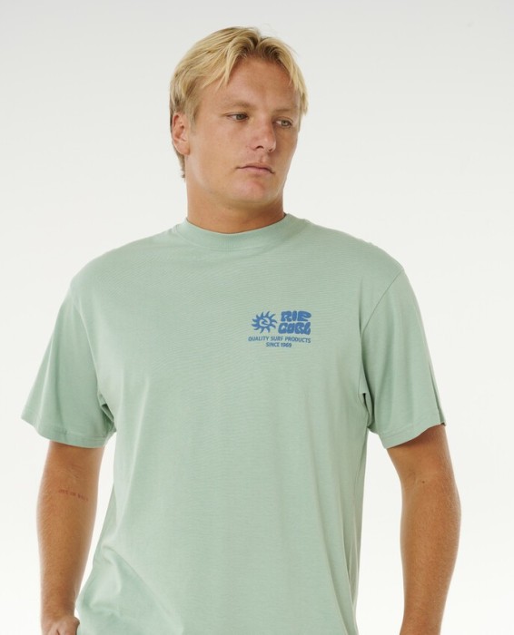 Футболка Rip Curl ( 0XPMTE ) PACIFIC RINSE GLASS OFF TEE 2026