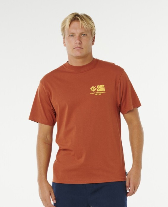 Футболка Rip Curl ( 0XPMTE ) PACIFIC RINSE GLASS OFF TEE 2026
