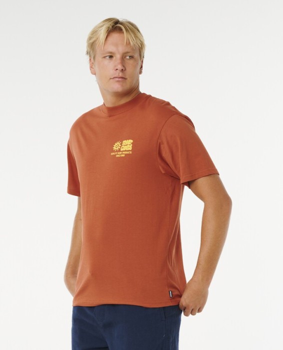 Футболка Rip Curl ( 0XPMTE ) PACIFIC RINSE GLASS OFF TEE 2026