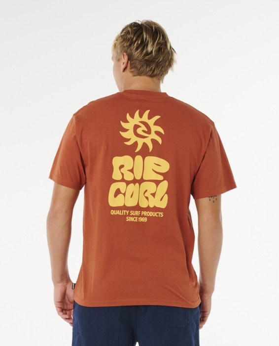 Футболка Rip Curl ( 0XPMTE ) PACIFIC RINSE GLASS OFF TEE 2026