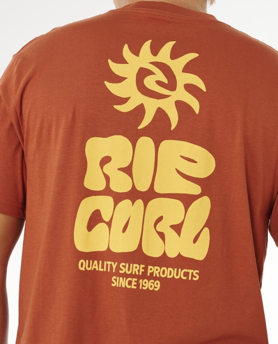 Футболка Rip Curl ( 0XPMTE ) PACIFIC RINSE GLASS OFF TEE 2026