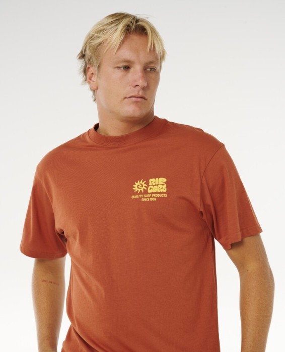 Футболка Rip Curl ( 0XPMTE ) PACIFIC RINSE GLASS OFF TEE 2026