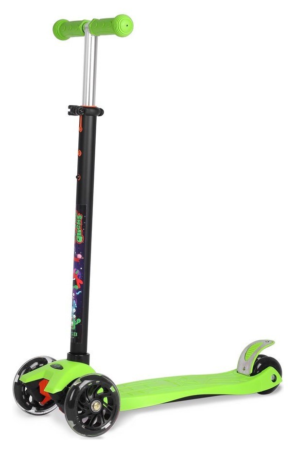 Самокат USD Pro Space Aliens Green (UES20K2S), укр, укр
