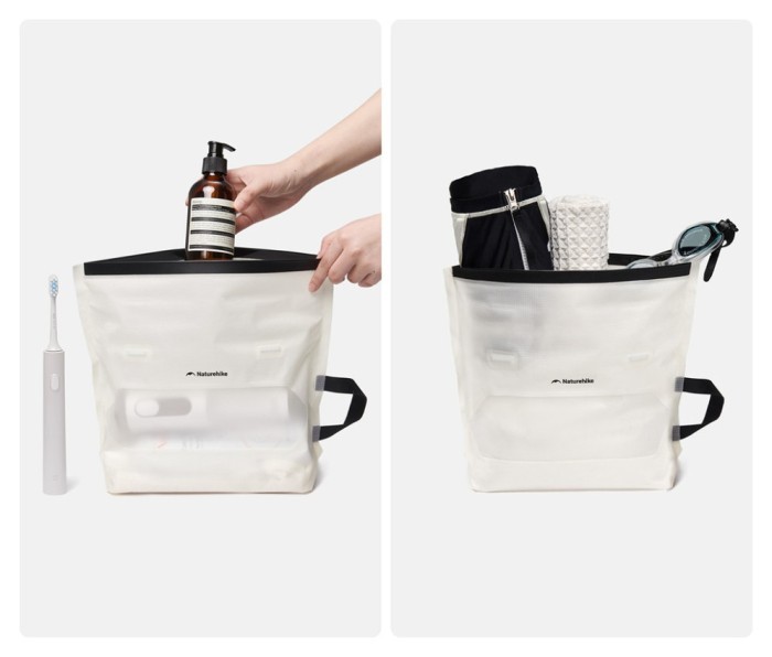 Водонепроникна косметичка Naturehike CNK2450XB021 Far Mountain, біла