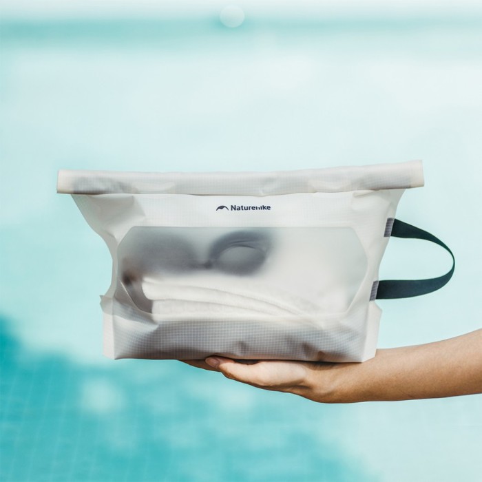 Водонепроникна косметичка Naturehike CNK2450XB021 Far Mountain, біла, укр, укр