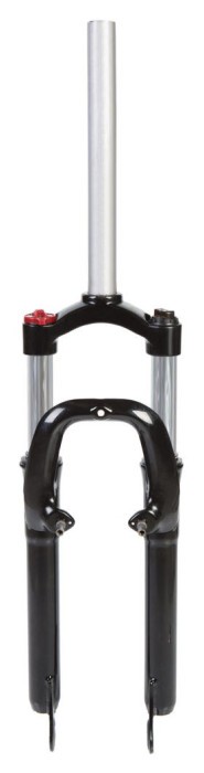 Вилка 26" Амортизаційна Сталь 1-1/8" disc/v-br безрізьб. під ексцентрик шток-260мм travel-100мм FSD LJ-536M чорний, укр, укр